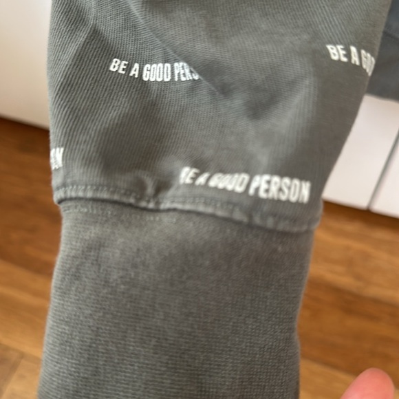 BE A GOOD PERSON grey hoodie - Picture 4 of 7